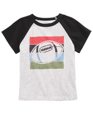 First Impressions Baby Boy's Football-Print T-Shirt Gray Size 3-6 Months