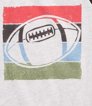 First Impressions Baby Boy's Football-Print T-Shirt Gray Size 3-6 Months