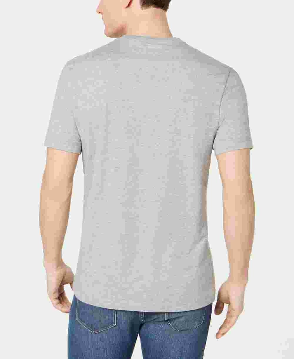 Club Room Men's Cotton Pocket T-Shirt Grey Size Small