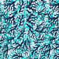 Attack Life Men's All Over Print Coral Polo Shirt Blue Size X-Large