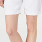 INC International Concepts Women's Denim Bermuda Shorts In Curvy White Size 4