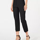Alfani Women's Cuffed Hem Ankle Pants Black Size 8 Petite