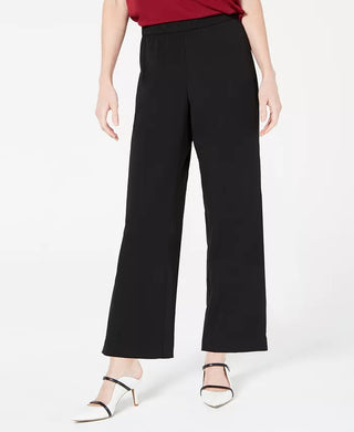 Alfani Women's Petite Pull-On Culottes Black Size Petite