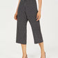 Alfani Women's Printed Culotte Pants Black Size XX Large