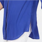 JM Collection Women's Embellished Utility Shirt Blue Size Petite Medium