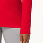 Karen Scott Women's Long-Sleeve Mock-Neck Cotton Top Red Size Petite Small