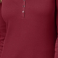 Karen Scott Women's Cotton Henley Top Purple Size Extra Large