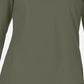 Karen Scott Women's Layered Look Cotton Top  Green Size Petite Small