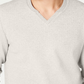 INC International Concepts Men's Textured Split-Neck Sweatshirt White Size XX-Large