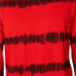 American Rag Men's Tie Dye Striped Long-Sleeve T-Shirt Red Size Large