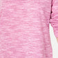 Karen Scott Women's Sport Space-Dyed Cowlneck Top Red Size XX Large