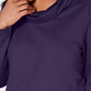 Karen Scott Women's Sport Cowl Neck Top Purple Size X-Small