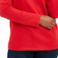 Karen Scott Women's Sport Cowl-Neck Top Red Size Large