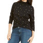 Karen Scott Women's Autumn Wind Turtleneck Black Size X-Large