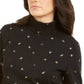 Karen Scott Women's Autumn Wind Turtleneck Black Size X-Large