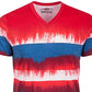 American Rag Men's Colorblocked Dip Dyed T-Shirt Blue Size Medium