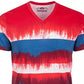 American Rag Men's Colorblocked Dip Dyed T-Shirt Blue Size X-Large