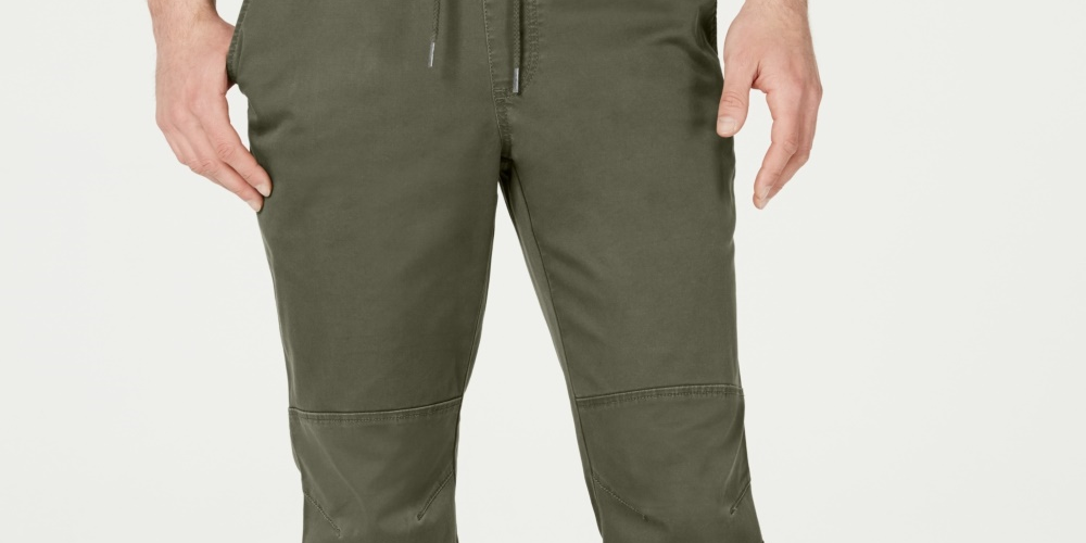 American Rag Men's Articulated Jogger Pants  Green Size XX- Large