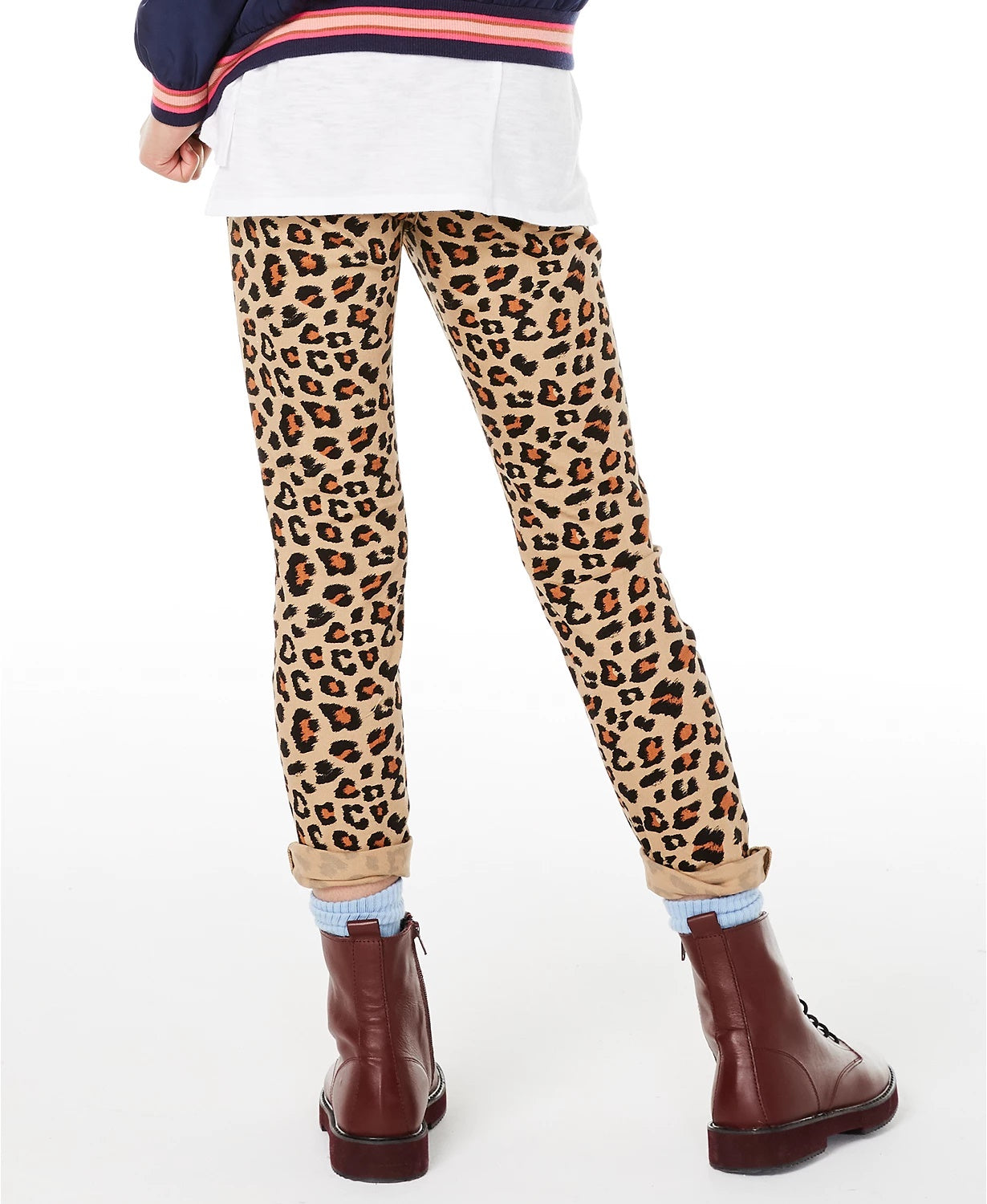 Epic Threads Big Girls Leopard-Print Skinny Jeans Beigekhaki Size 16