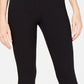 INC International Concepts Women's Fringe Trim Cropped Skinny Pants Black Size 8