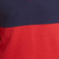Club Room Men's Colorblock 1/4 Zip Pullover Sweater Red Size X-Large
