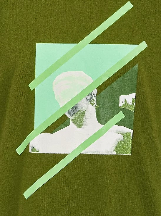 Ideology Big Boys Graphic Print T-Shirt Green Size Large