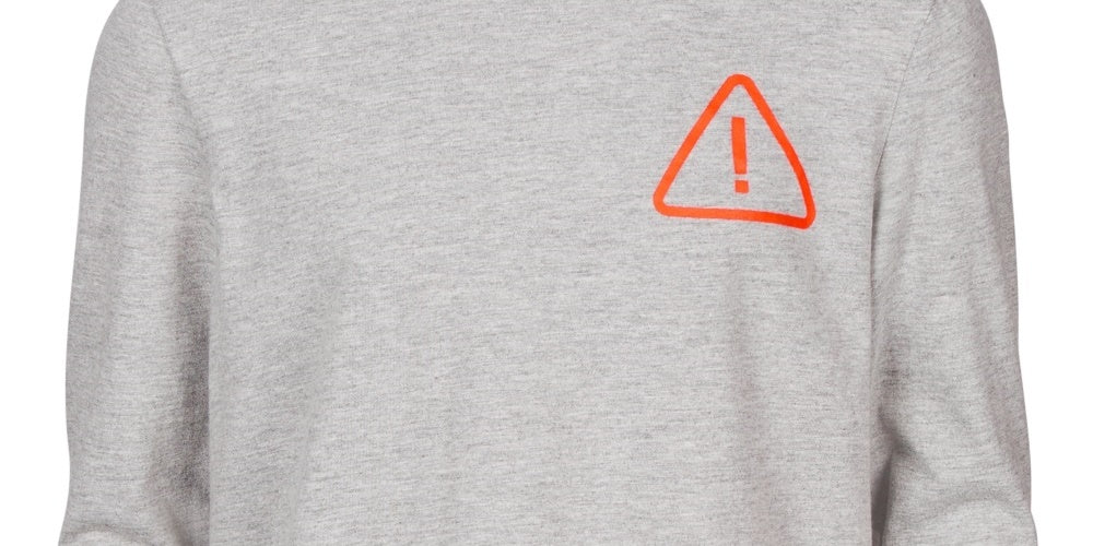 Ideology Big Boy's Graphic Print T Shirt Gray Size Medium