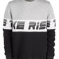 Ideology Big Boys Colorblocked Sweatshirt Black Size Large