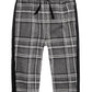 First Impressions Baby Boys Velvet-Stripe Plaid Pants Dark Gray Size 18M