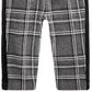 First Impressions Baby Boys Velvet-Stripe Plaid Pants Dark Gray Size 18M
