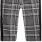First Impressions Baby Boys Velvet-Stripe Plaid Pants Dark Gray Size 24M