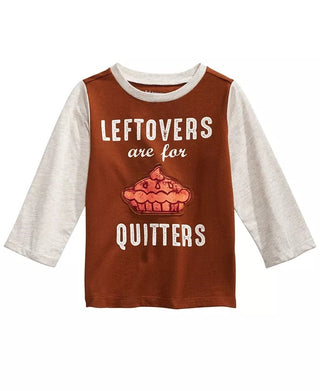 First Impressions Baby Boy's Colorblocked Leftovers T-Shirt Brown Size 6-9 Months