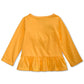 First Impressions Baby Girl's Cotton Gobble Gobble Peplum-Hem T-Shirt Yellow Size 18 Months