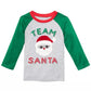 First Impressions Baby Boy's Team Santa-Print T-Shirt Dark Gray Size 3-6 Months