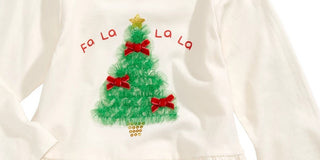 First Impressions Baby Girl's Tulle Tree Print Peplum T-Shirt White Size 24 Months