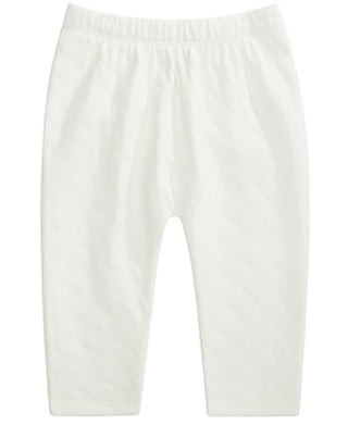 First Impressions Baby Girl's Quilted Pants White Size 3-6 Months