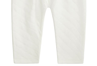 First Impressions Baby Girl's Quilted Pants White Size 3-6 Months
