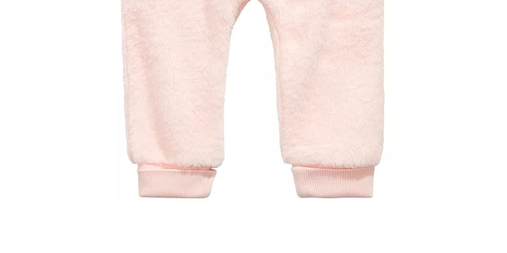 First Impressions Baby Girl's Faux-Fur Jogger Pants Pink Size 6-9 Months
