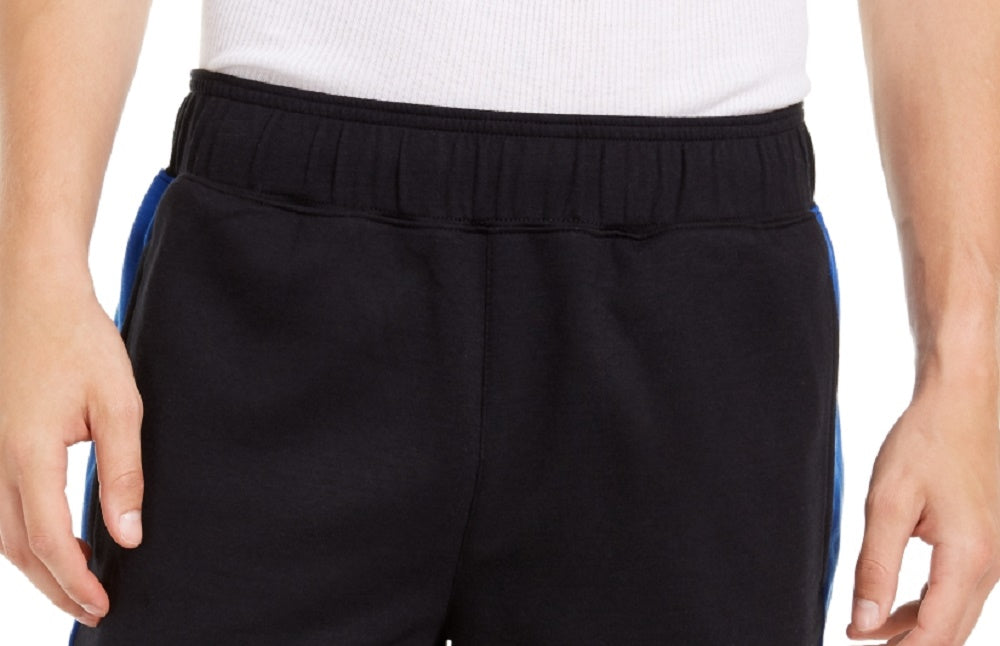 ID Ideology Men's Striped-Side Shorts Black Size XXX-Large