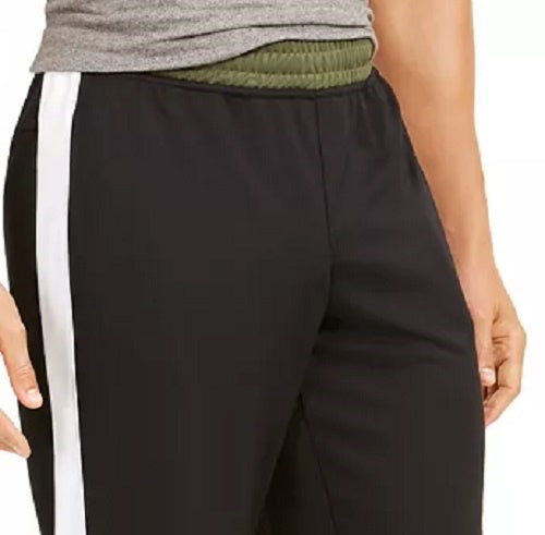 ID Ideology Men's Colorblocked Track Pants Dark Green Size Medium