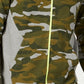 ID Ideology Men's Colorblocked Camo Jacket Green Size XXX-Large