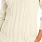 Charter Club Women's Cable Sweater White Size X-Large