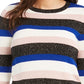 Charter Club Women's Striped Crewneck Sweater Blue Size XX-Large