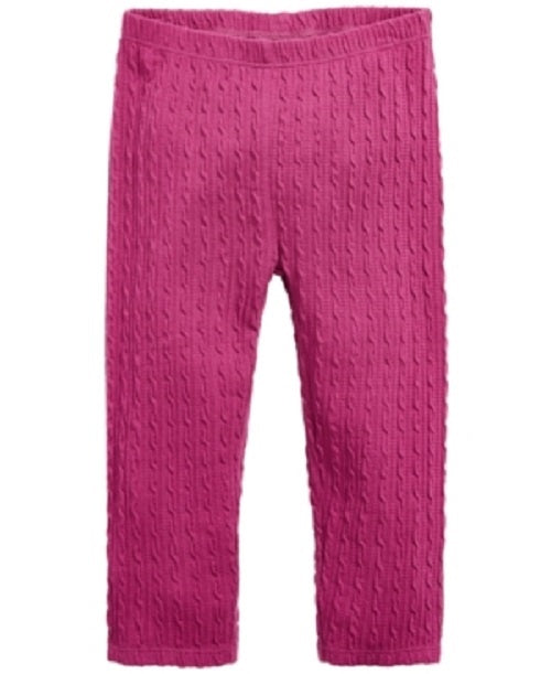 First Impressions Baby Girl's Textured Leggings Purple Size 18 Months