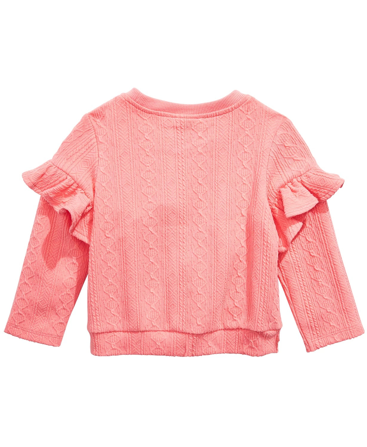 First Impressions Baby Girls Bow Applique Sweatshirt Pink Size 18M