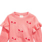 First Impressions Baby Girls Bow Applique Sweatshirt Pink Size 24M
