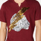 INC International Concepts  Men's Lightning Tiger Graphic  T-Shirt Red Size Medium