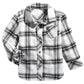 First Impressions Baby Boys Cotton Plaid Shirt White Size 18M
