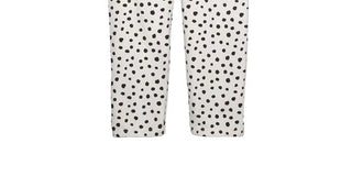 First Impressions Toddler Girl's Animal Print Leggings  White Size 3T
