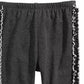 First Impressions Baby Girl's Ruffled Leggings Dark Gray Size 24 Months